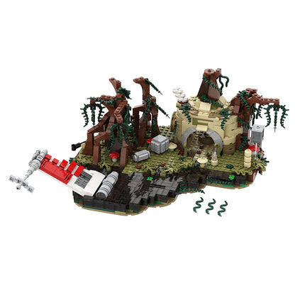 MOC-19522Dagobah playset