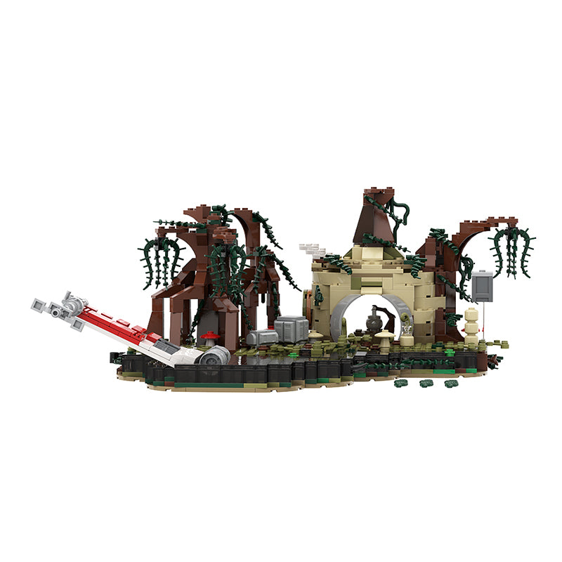 MOC-19522Dagobah playset