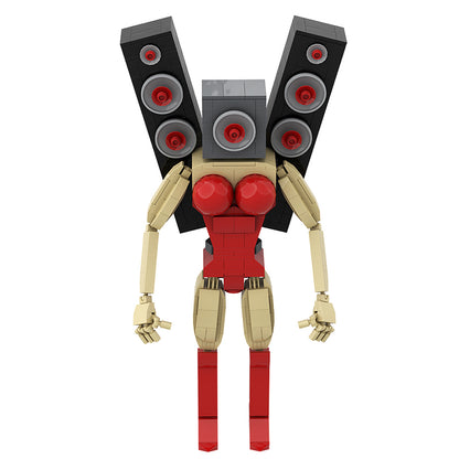 Female audio teacher (design) - Skibidi Toilet