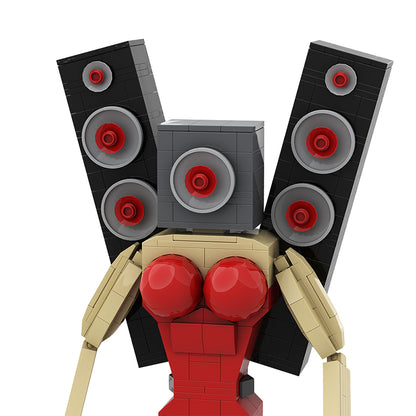 Female audio teacher (design) - Skibidi Toilet