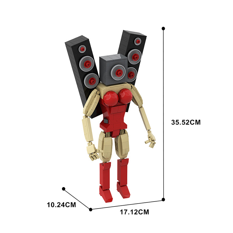Female audio teacher (design) - Skibidi Toilet