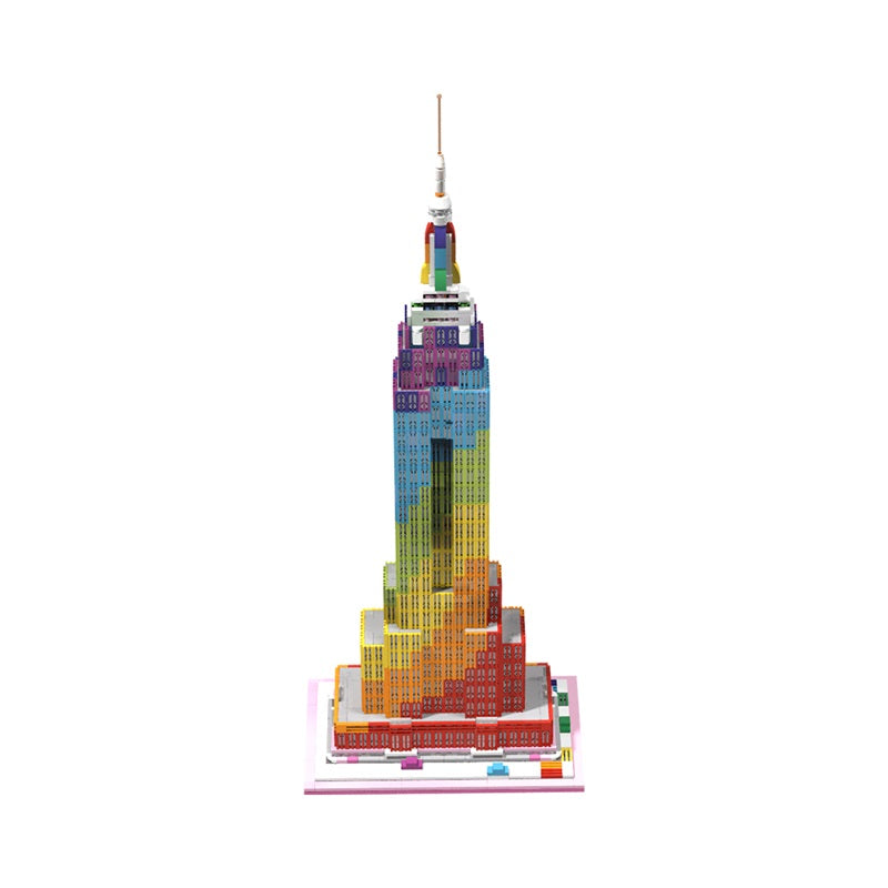 Lego Color Empire Building