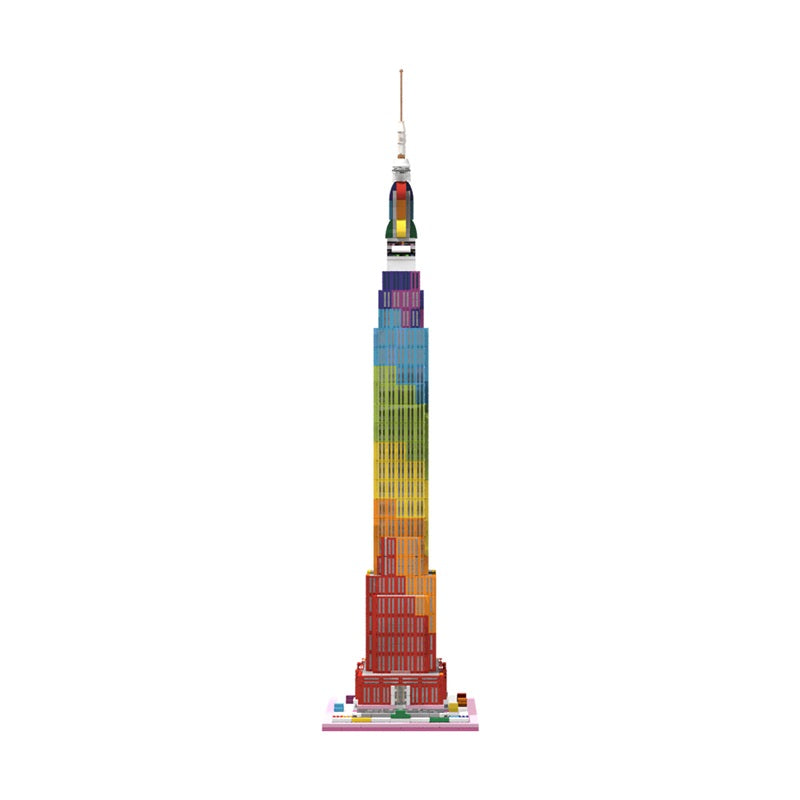 Lego Color Empire Building