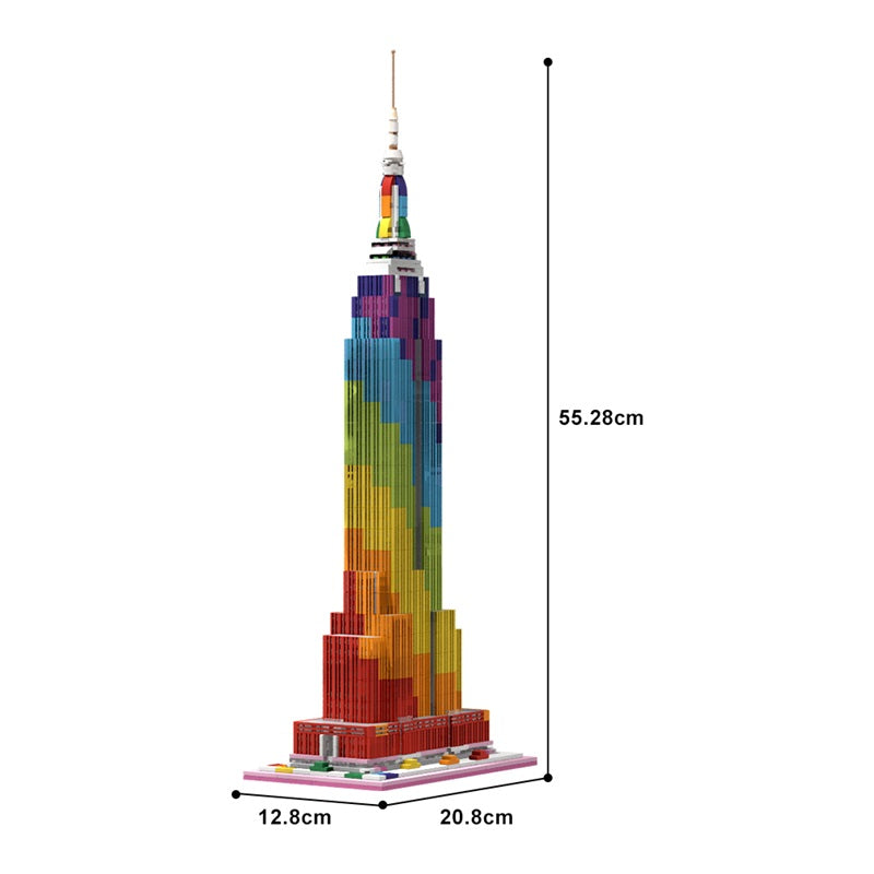 Lego Color Empire Building