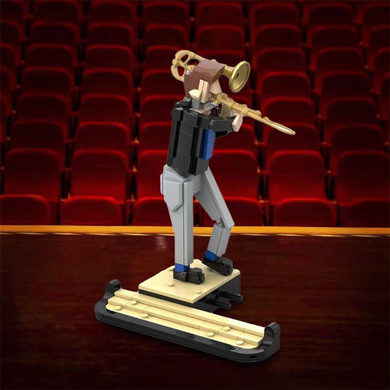 MOC-162342 Trombone Player - Jazz Quartet Addition