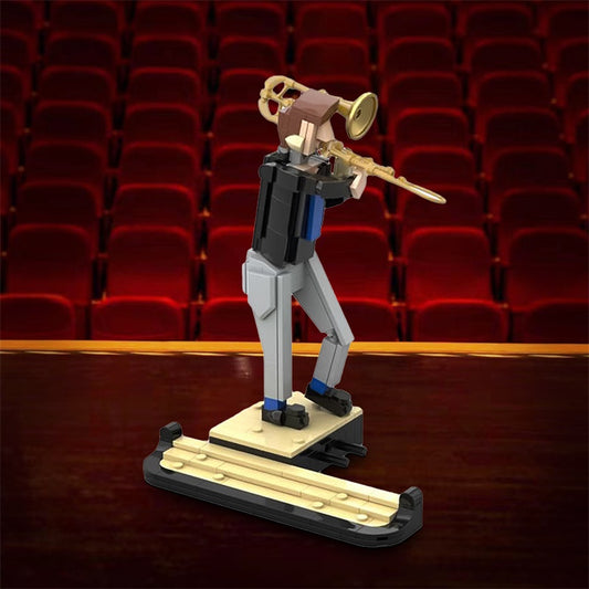 MOC-162342 Trombone Player - Jazz Quartet Addition
