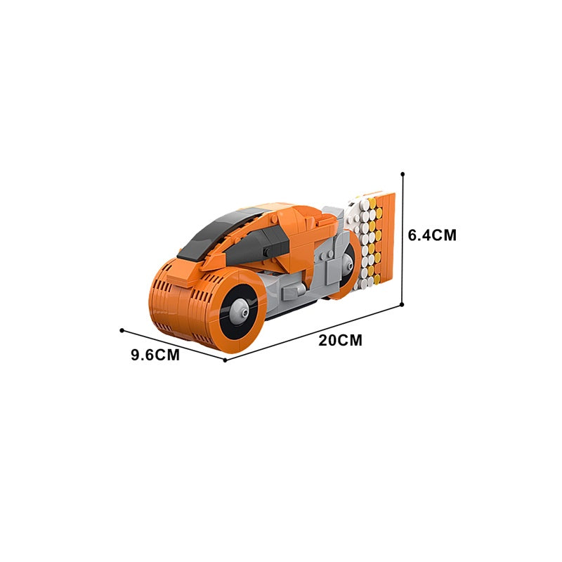 MOC-164928 TRON Lightcycle (1982)(ORANGE)
