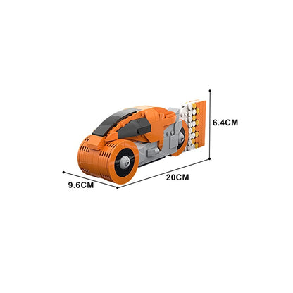 MOC-164928 TRON Lightcycle (1982)(ORANGE)