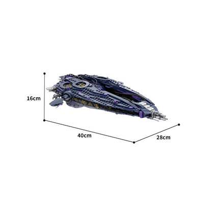 MOC-179892 Stargate Wraith Hive Ship