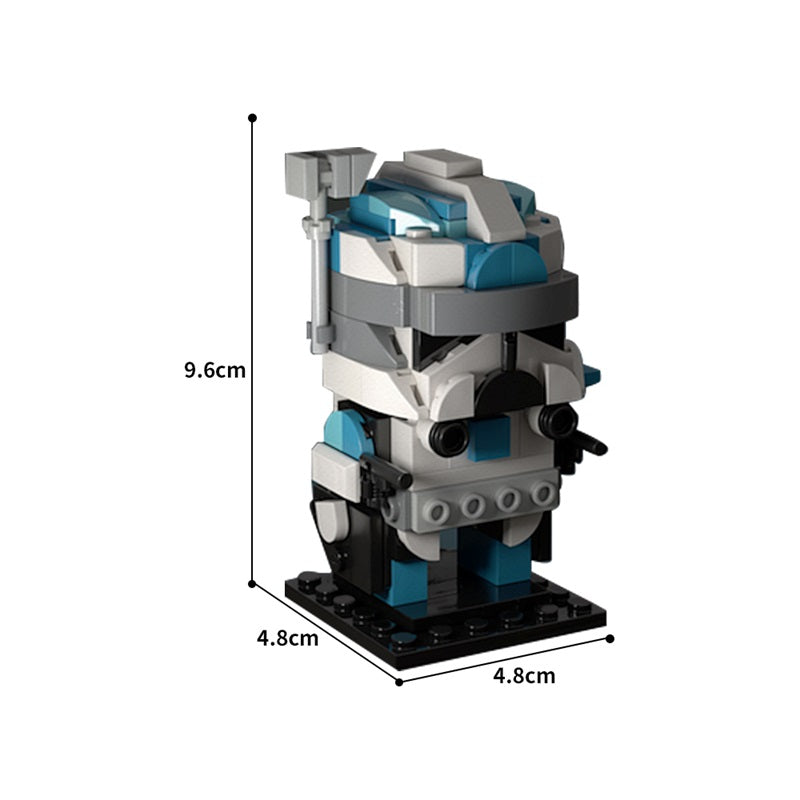 MOC-180062 Lieutenant Crash Brickheadz