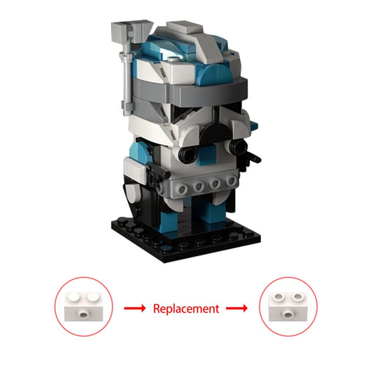 MOC-18006 Lieutenan Cras Brickheadz