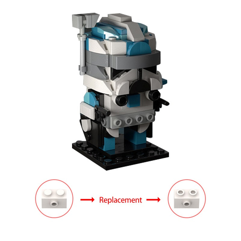 MOC-180062 Lieutenant Crash Brickheadz