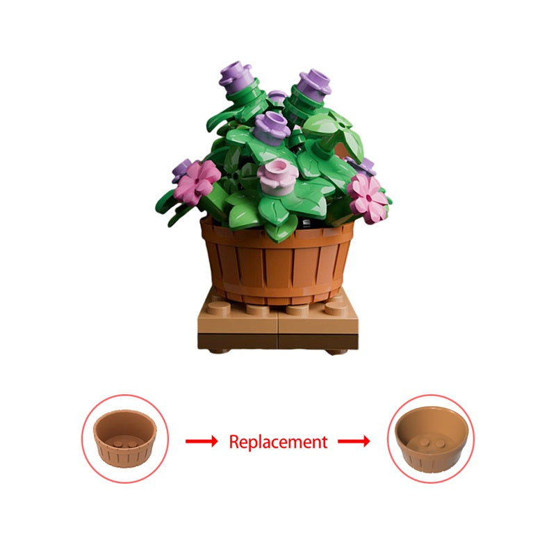 MOC-181229 Flowerpot