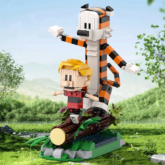 Calvin and Hobbs - Tiger Jump