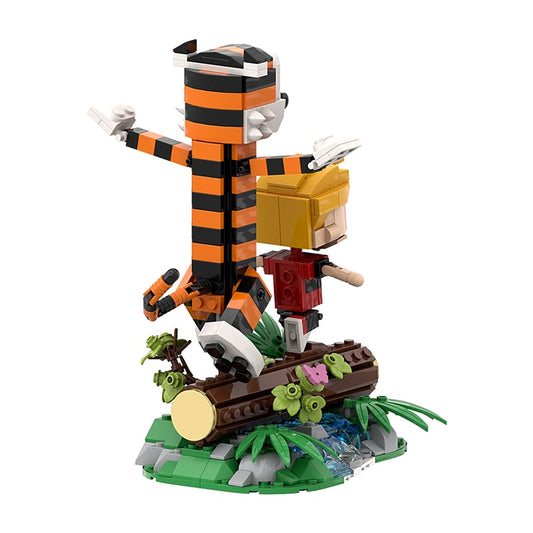 Calvin and Hobbs - Tiger Jump