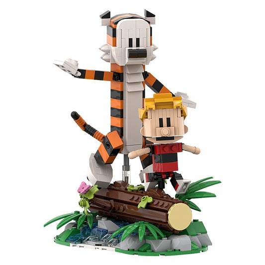 Calvin and Hobbs - Tiger Jump