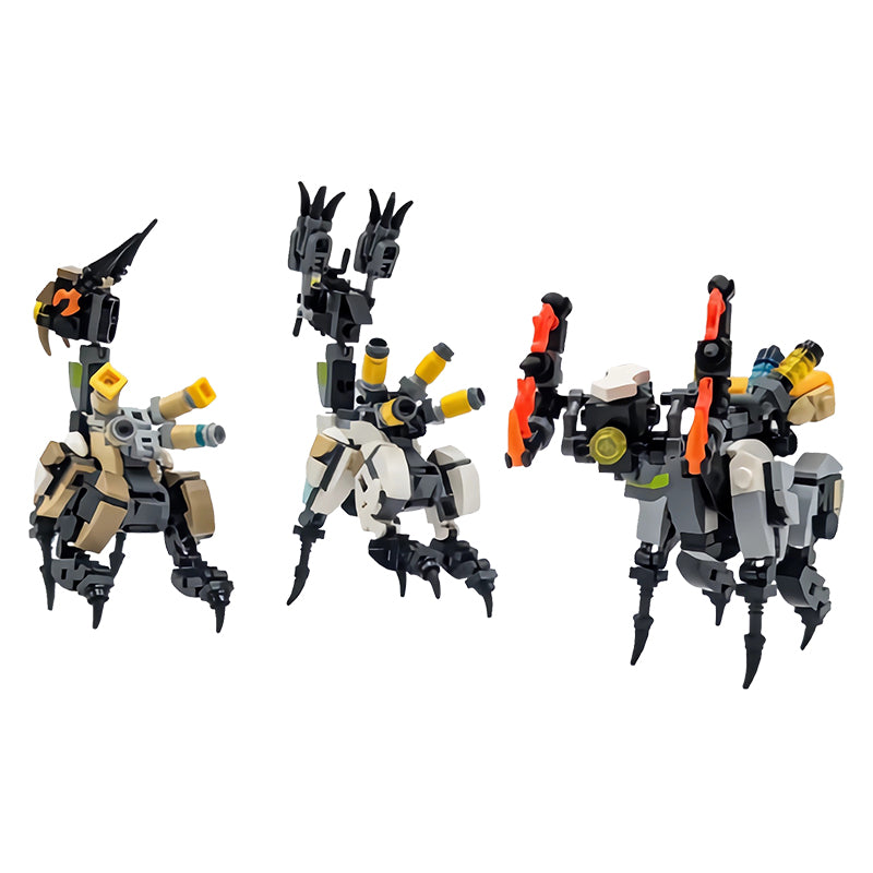 MOC-184406 Grazer, Lancehorn, and Fanghorn: Horizon– MOC Brick Store