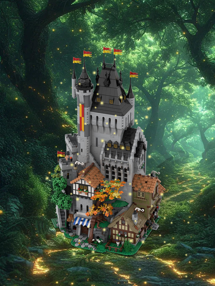 MOC-189082 The Lion Knights' High Tower– MOC Brick Store