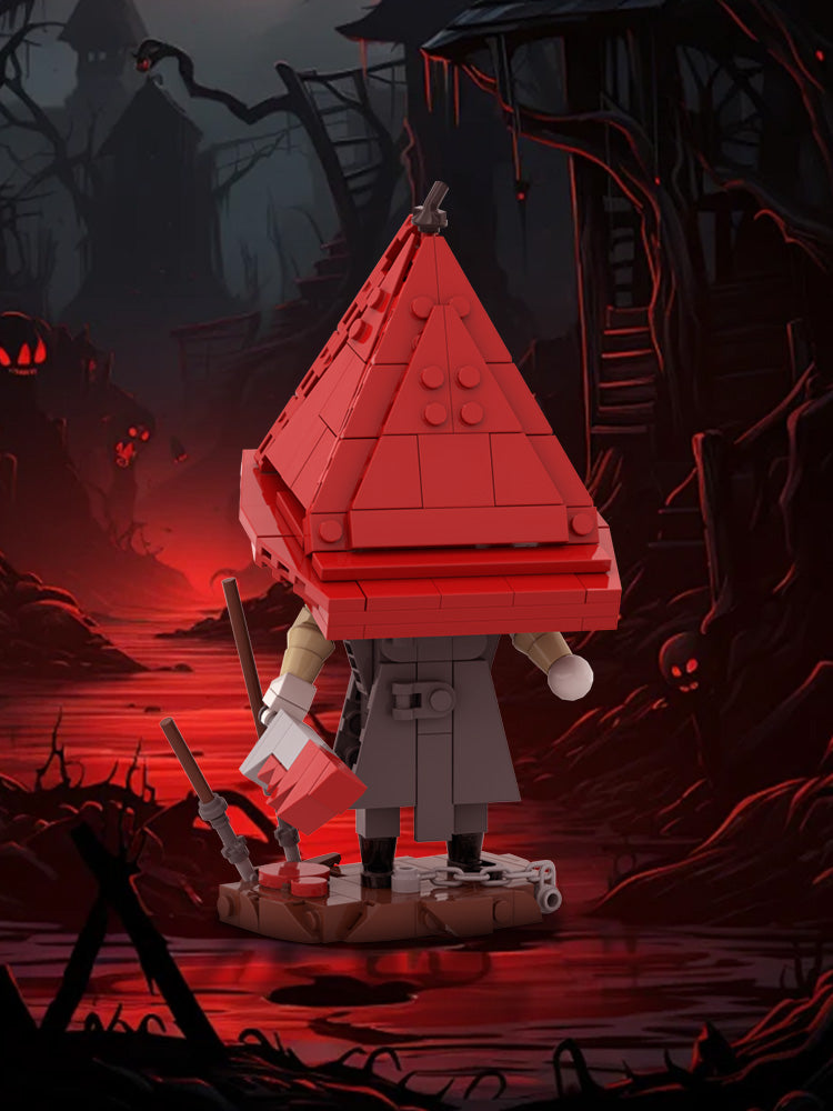 Silent Hill Pyramid Head Triangle Head (Design)– MOC Brick Store