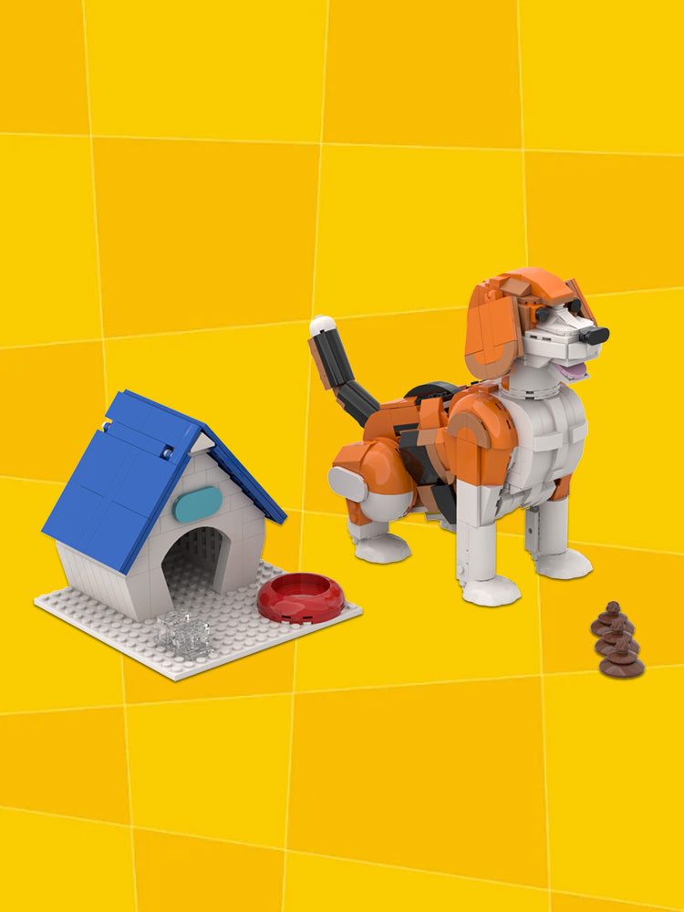 A dog that shits (design)