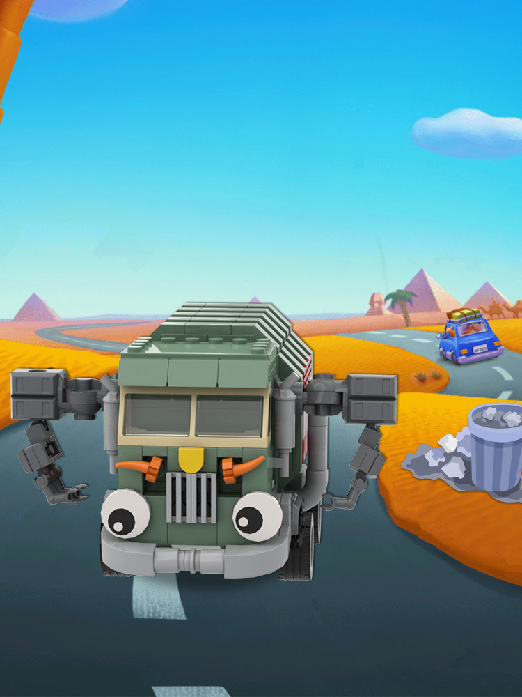 Trash Truck Garbage Truck Magic Modification (Design)