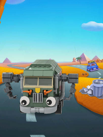 Trash Truck Garbage Truck Magic Modification (Design)