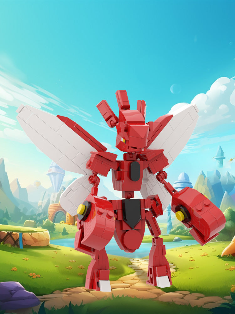 Pokemon Scizor Pokemon Giant Pliers Mantis– MOC Brick Store