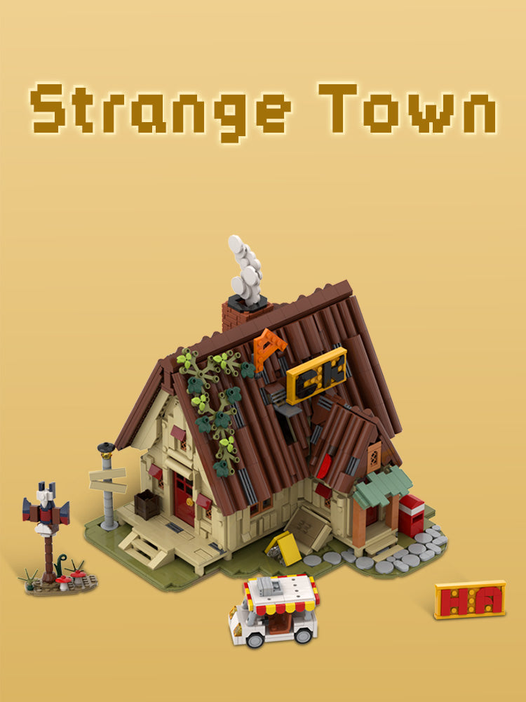 Gravity Falls Grievance Town (Design)– MOC Brick Store