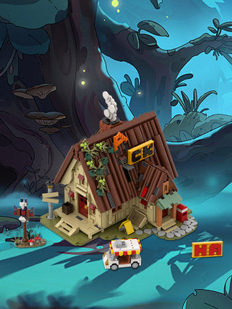Gravity Falls Grievance Town (Design)– MOC Brick Store