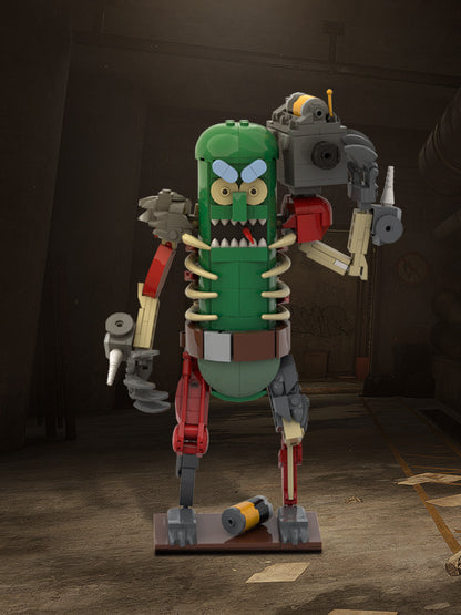 Cucumber Warrior (Design) Rick and Morty Mr. Pickles