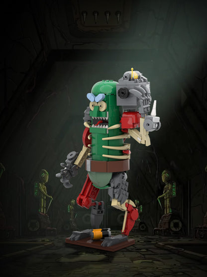 Cucumber Warrior (Design) Rick and Morty Mr. Pickles