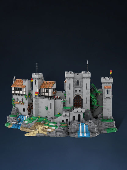 MOC-198048 Lion Knight's Castle (BASE UPGRADE) - OPEN CASTLE DESIGN