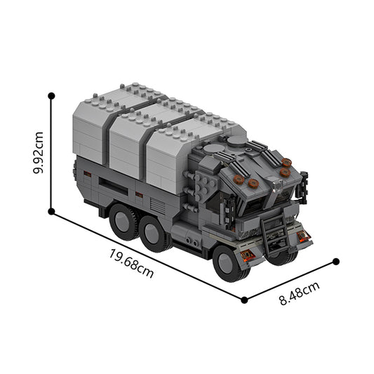 Futuristic Military Truck