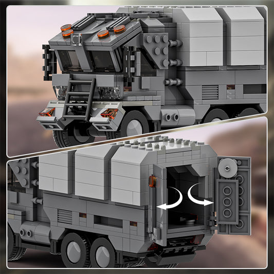 Futuristic Military Truck