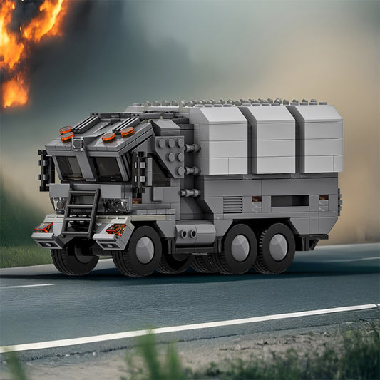 Futuristic Military Truck