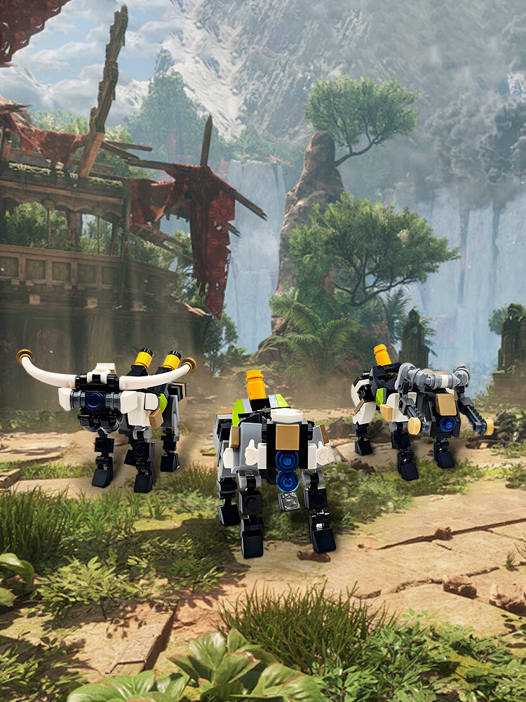 horizon出品　3/8 MOC-118444 Strider, Broadhead, and Charger: Horizon Zero Dawn– MOC