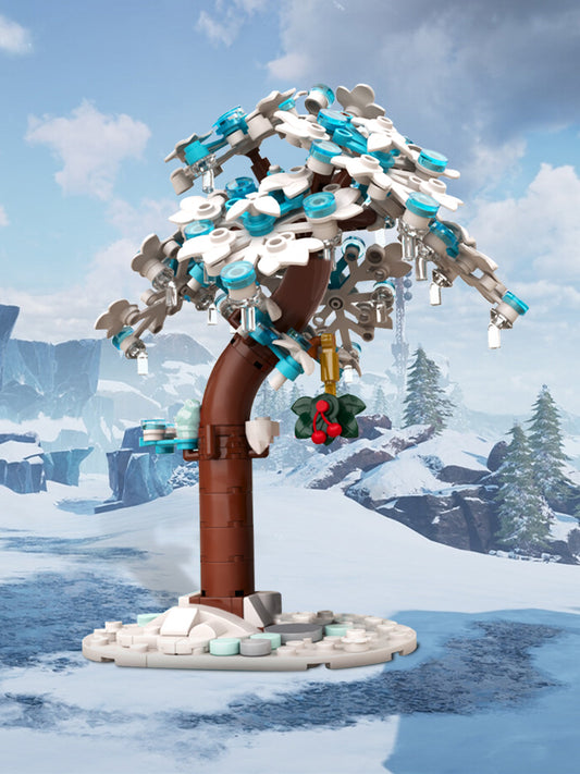 MOC-201600  Christmas Frozen Tree  -  Advent Calendar 2024 MBD