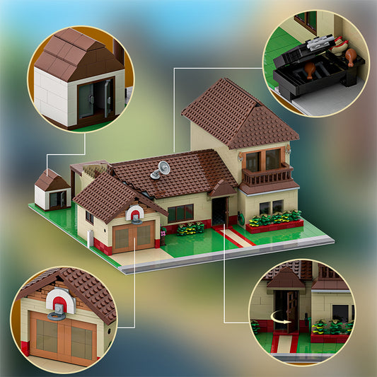 MOC-98283 Rick and Morty Smith Residence