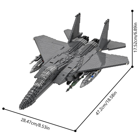 Mcdonnell Douglas F-15E Eagle (LEGO Moc)