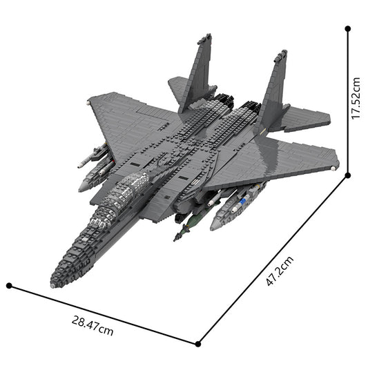 Mcdonnell Douglas F-15E Eagle (LEGO Moc)
