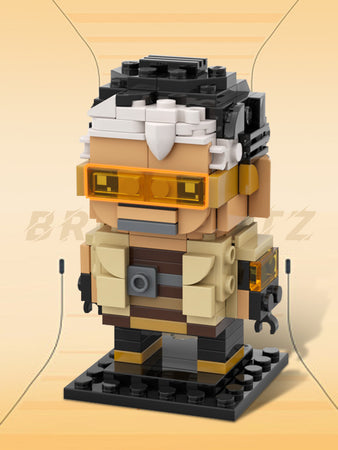 brickz on brickzロンTflexwitme yokosquad M MOC-207023 VALORANT Tejo Brickheadz– MOC Brick Store
