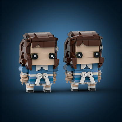 Shining Twins - Two Square Heads (Design)