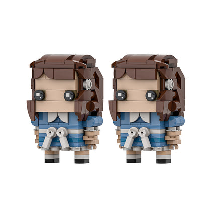 Shining Twins - Two Square Heads (Design)