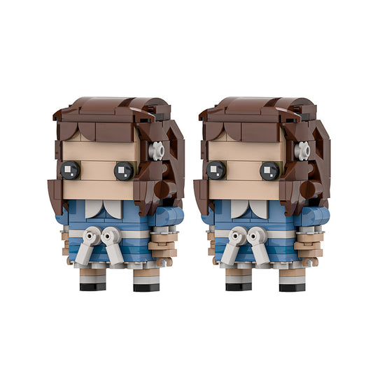 Shining Twins - Two Square Heads (Design)