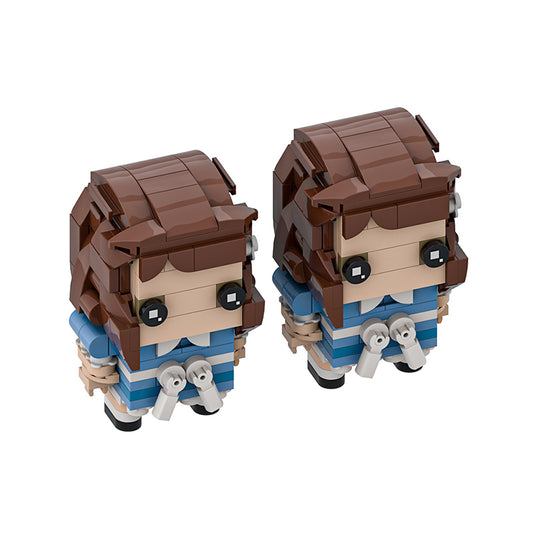 Shining Twins - Two Square Heads (Design)