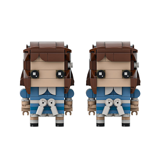 Shining Twins - Two Square Heads (Design)