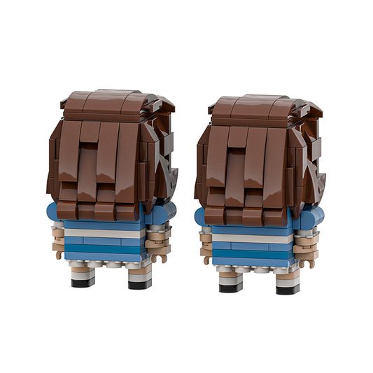 Shining Twins - Two Square Heads (Design)
