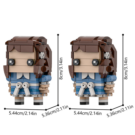 Shining Twins - Two Square Heads (Design)