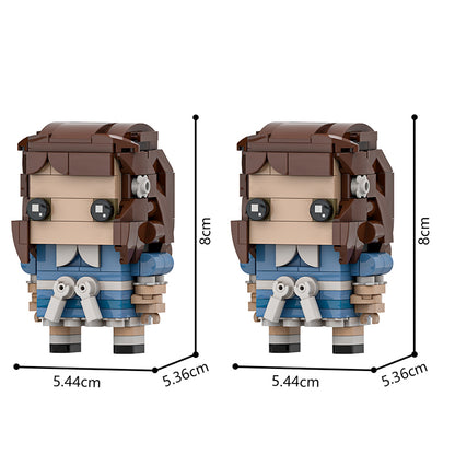 Shining Twins - Two Square Heads (Design)