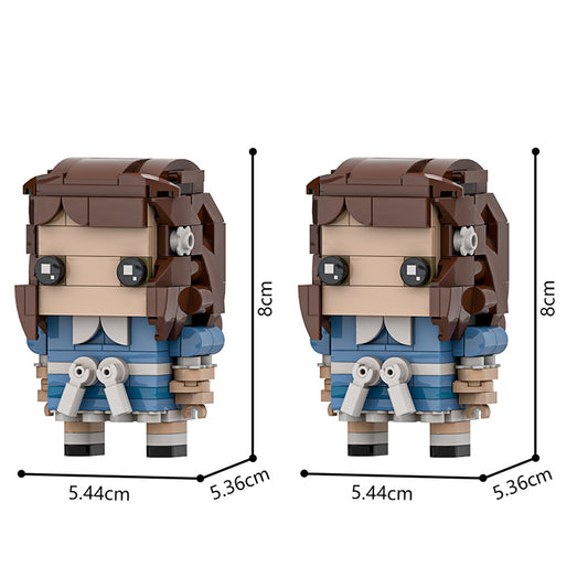 Shining Twins - Two Square Heads (Design)